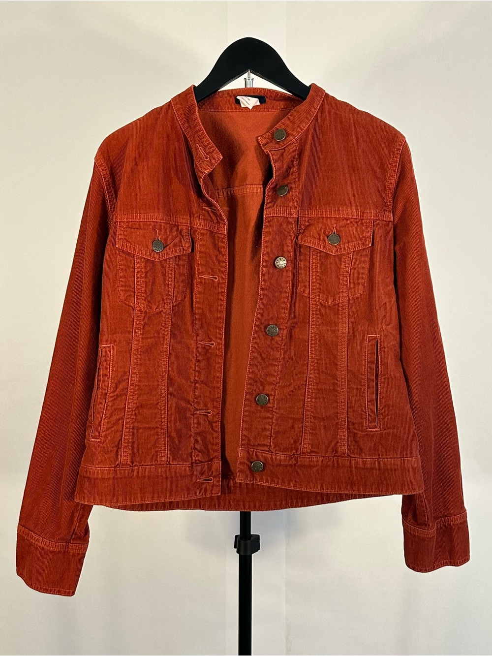 J. Crew Burnt Orange Corduroy Jacket